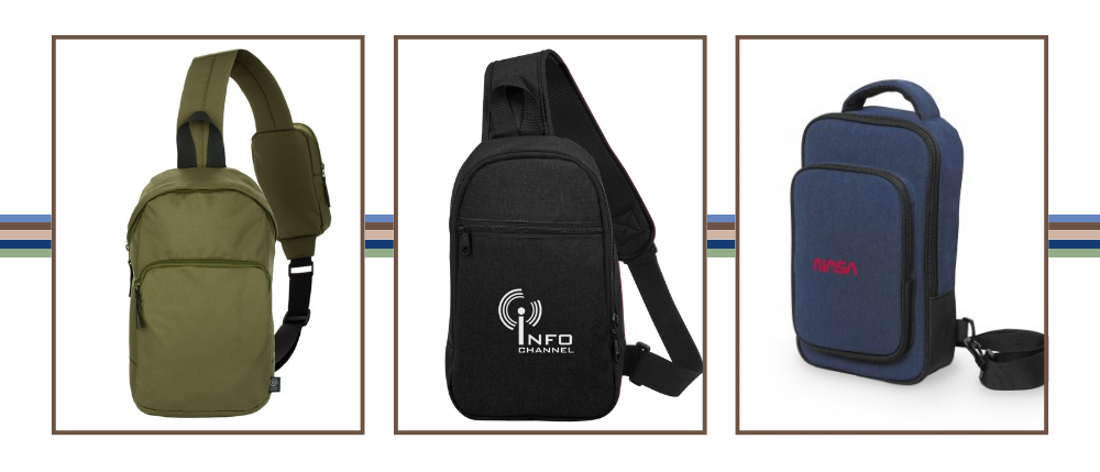 branded sling bags are a promotional product trend